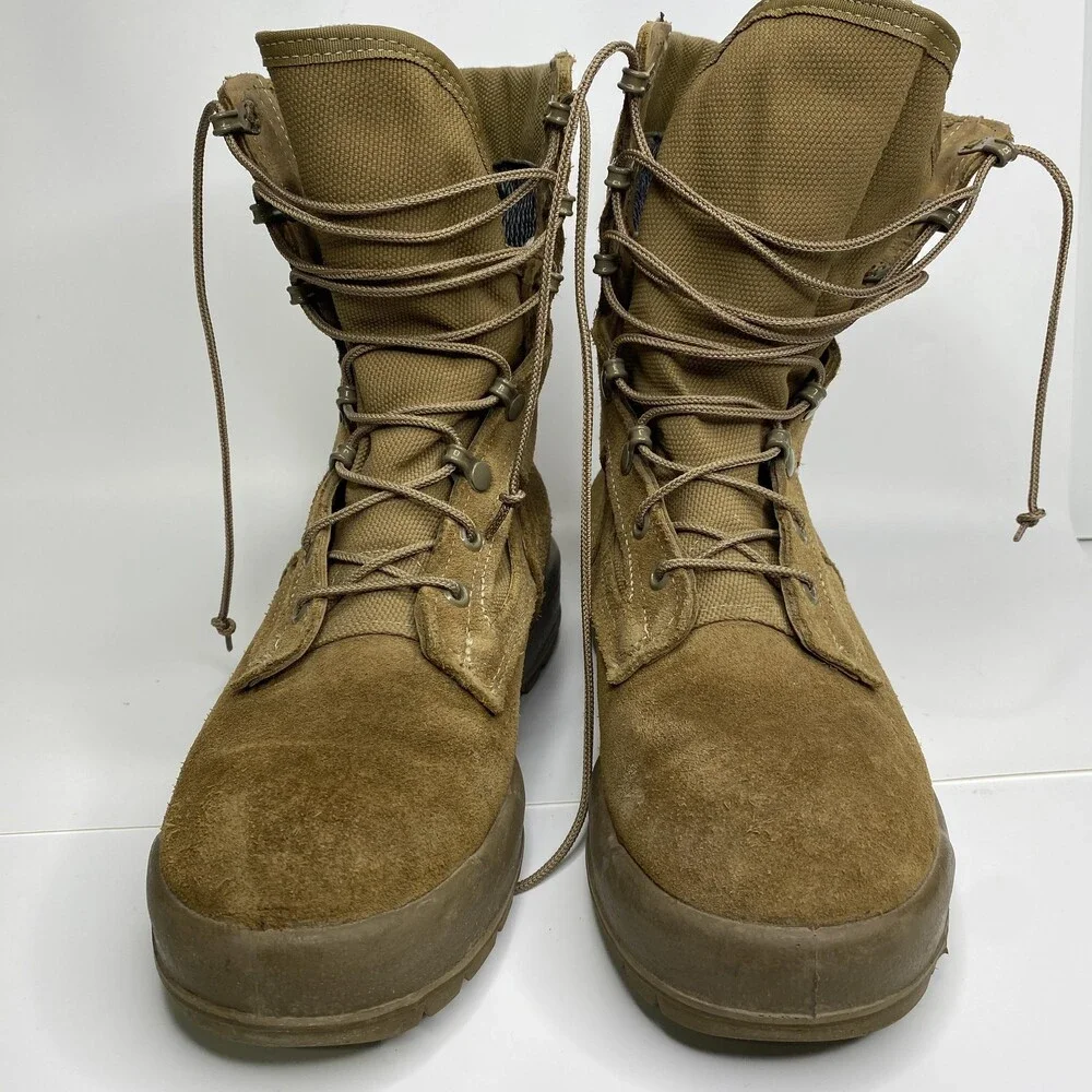 Belleville Boots Mens Size 6 Extra Wide Tan Gore-Tex Waterproof Vibram Military